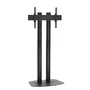 Vogels FD 1564B Soporte de suelo para pantallas, doble columna, altura 150 cm, compatible VESA