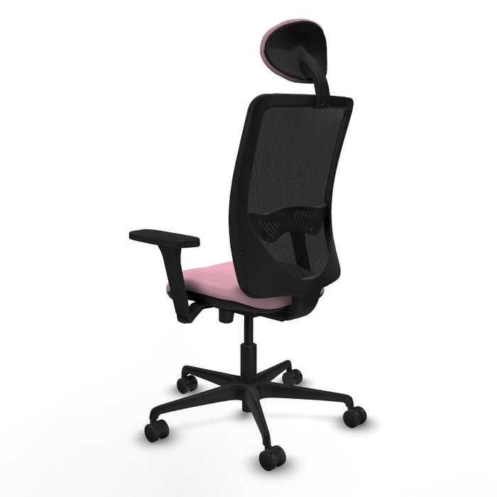 PIQUERAS Y CRESPO Silla de oficina Zulema Rosa con mecanismo Sincro/Traslack PIQUERAS Y CRESPO Silla de oficina Zulema Rosa con mecanismo Sincro/Traslack