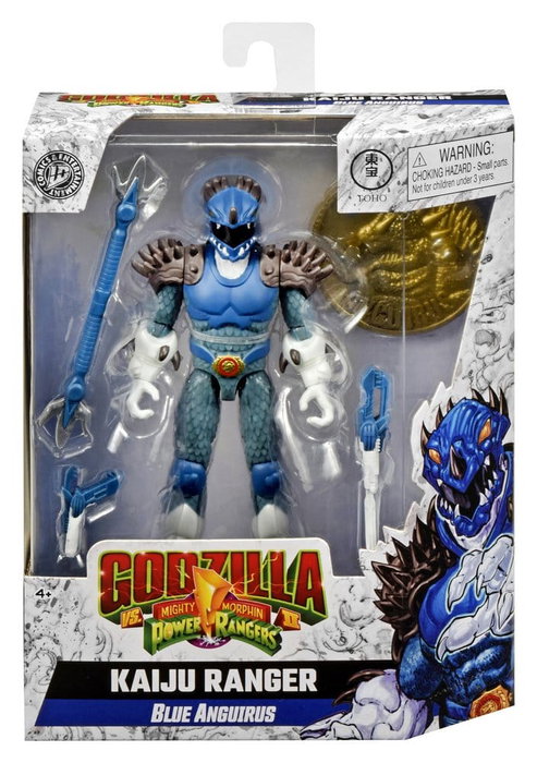 Playmates Mighty Morphin Power Rangers x Godzilla Figura Blue Anguirus