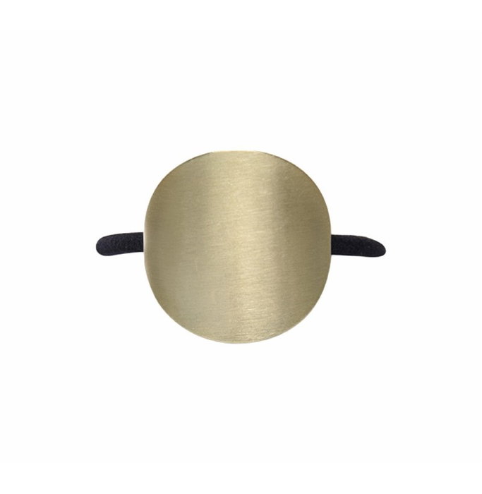 Bifull Coletero Venice Ponytail Band 02 con Accesorio Dorado Redondo Bifull Coletero Venice Ponytail Band 02 con Accesorio Dorado Redondo