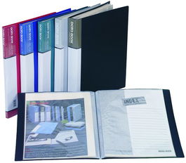 Carpeta Fundas (Tarifario) Data Bank Pp Rigido A4 10 F. Azul