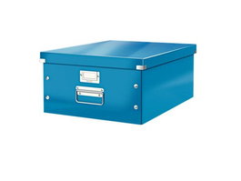Leitz Caja Click&Store Grande Organizadora, Azul, 369x200x484 mm, 29 Litros