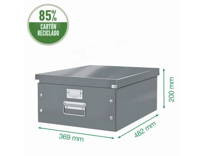 Leitz Click&Store Caja de archivo grande azul 29L A3