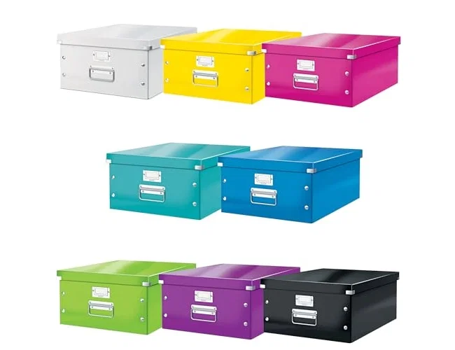 Leitz Click&Store Caja de archivo grande azul 29L A3
