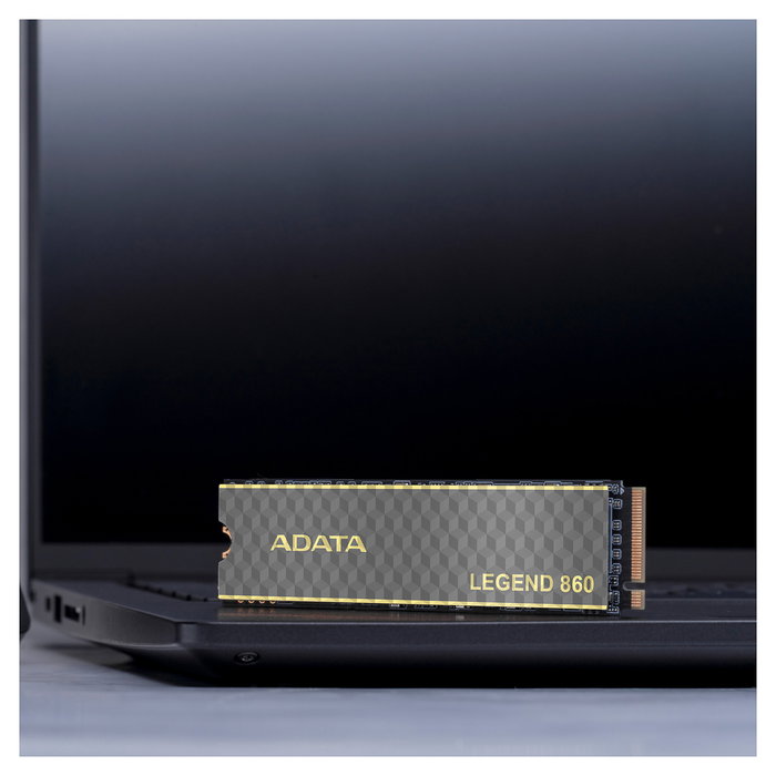 ADATA SSD M.2 LEGEND 860 SLEG-860-1000GCS 1TB PCIe 4.0 x4 NVMe 2.0 2280 Velocidad Lectura 6000MB/s