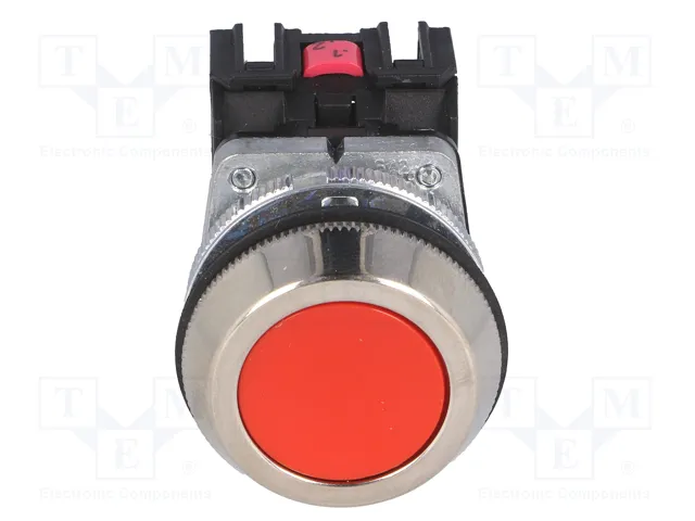 PROMET Interruptor de presión NEF30 rojo NC + NA 30mm PROMET Interruptor de presión NEF30 rojo NC + NA 30mm