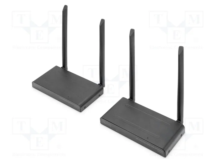 Digitus DS-55328 Juego de extensores inalámbricos HDMI KVM 4K/30Hz hasta 150 m