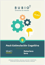 RUBIO, Pack Estimulación Cognitiva Nivel 3 (deterioro moderado-grave), Beatriz Pedrosa Casado - RUBIO