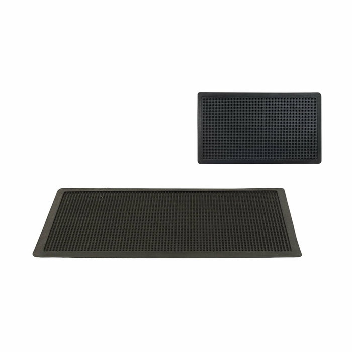 Hidalgo Felpudo de goma industrial 70 x 40 cm Negro Hidalgo Felpudo de goma industrial 70 x 40 cm Negro