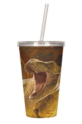 Jw Dominion Vaso Lenticular Jurassic Park