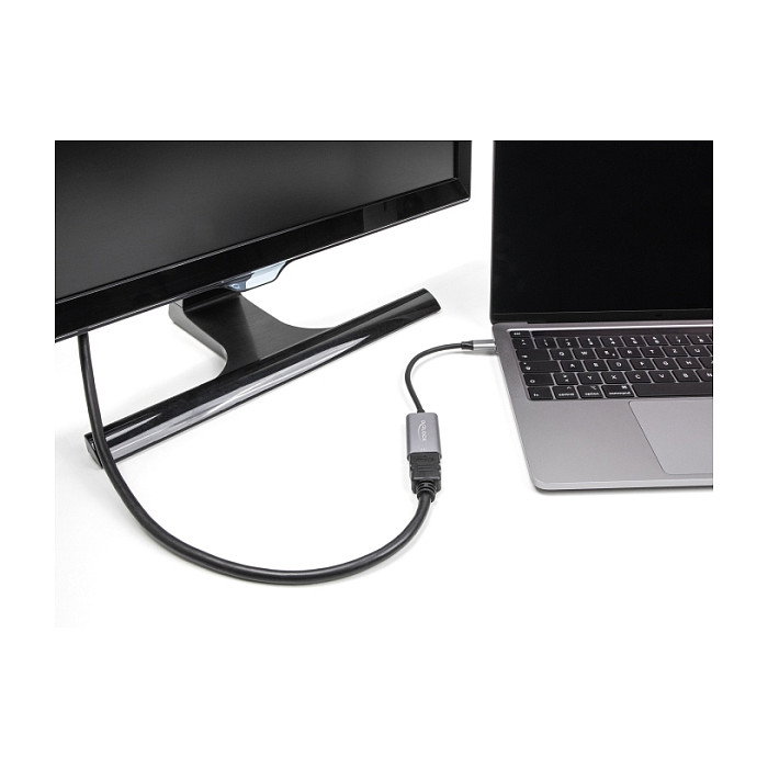 DeLOCK Adaptador USB Tipo C a HDMI 4K 60 Hz HDR10 con HDCP 60020