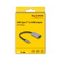 DeLOCK Adaptador USB Tipo C a HDMI 4K 60 Hz HDR10 con HDCP 60020