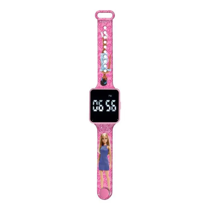 Lexibook Reloj LED conectado Barbie Pulsera ajustable LEX3380743108513 Lexibook Reloj LED conectado Barbie Pulsera ajustable LEX3380743108513