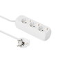 MicroConnect Enchufe Schuko de 3 Vías con Cable de 1,8m