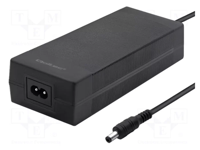 Qoltec Adaptador de corriente de sobremesa 96W 24V 4A 5.5*2.5 mm con cable de alimentación Qoltec Adaptador de corriente de sobremesa 96W 24V 4A 5.5*2.5 mm con cable de alimentación