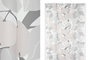 DKD Home Decor Cortina de Poliéster Multicolor con Diseño Impreso y 8 Anillas