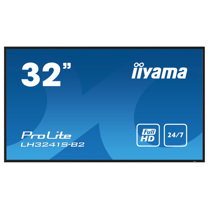 IIYAMA LH3241S-B2 Pantalla 31.5" Full HD IPS 3xHDMI USB 24/7 Negro