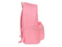 Safta Mochila Doble para Portátil 15,6'' + USB Marsala Basics