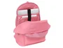 Safta Mochila Doble para Portátil 15,6'' + USB Marsala Basics