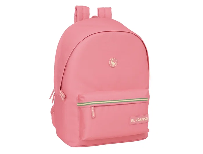 Safta Mochila Doble para Portátil 15,6'' + USB Marsala Basics