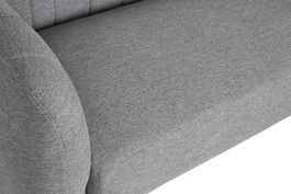 DKD Home Decor Sofá Scandi Gris Negro 129 x 75 x 73 cm