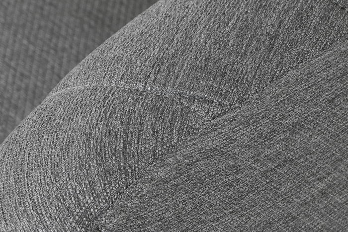 DKD Home Decor Sofá Scandi Gris Negro 129 x 75 x 73 cm