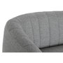 DKD Home Decor Sofá de Poliéster y Metal Gris