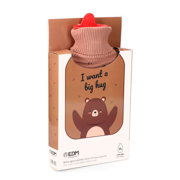 Edm Bolsa de agua caliente 2 L Modelo Osito