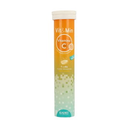 Eladiet Vitamina C 1g Efervescente 15 Comprimidos - Complemento Antioxidante con Zinc y Camu Camu