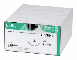 B. Braun Sutura Dafilon Blue 3/0 HS30 90cm 36uds