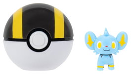 Jazwares Pokémon Clip 'n' Go Figura de Acción Shinx & Ultra Ball