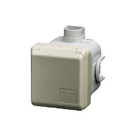 Mennekes Cepex 4125 16A 5P 6H 400V IP44 perlweiss