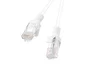 Lanberg Cable de red PCU5-10CC-0500-W Cat5e U/UTP 5 m Blanco