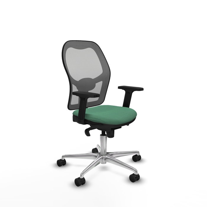 PIQUERAS Y CRESPO Silla de oficina Jorquera Verde esmeralda y Gris PIQUERAS Y CRESPO Silla de oficina Jorquera Verde esmeralda y Gris