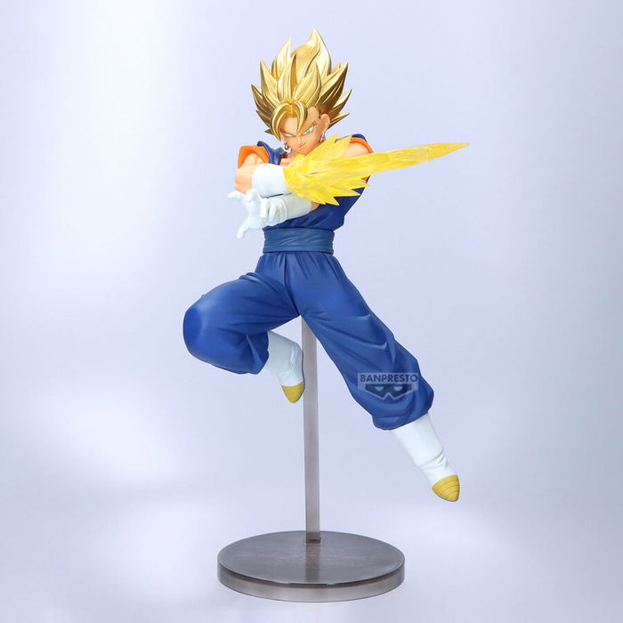 BANPRESTO Figura Super Vegito 10th Anniversary Dragon Ball Z Dokkan Battle 19cm