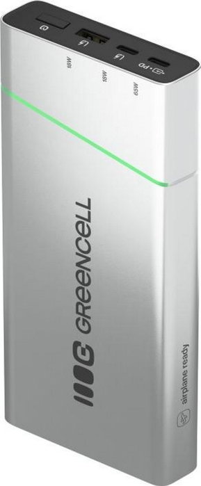 Green Cell PowerPlay Ultra PBPLGC20P 20800mAh 65W Negro