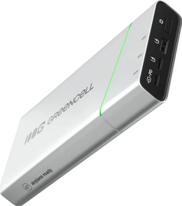 Green Cell PowerPlay Ultra PBPLGC20P 20800mAh 65W Negro