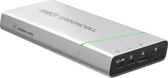 Green Cell PowerPlay Ultra PBPLGC20P 20800mAh 65W Negro