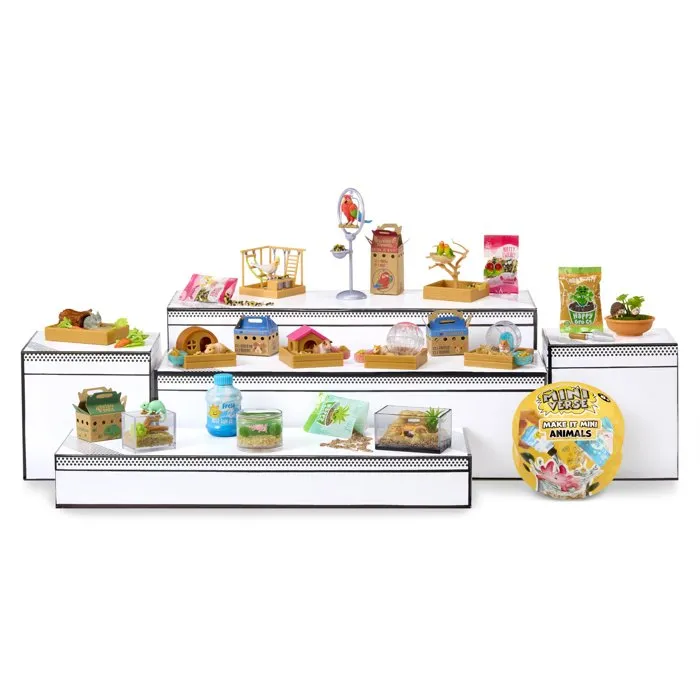 MGA's Miniverse Miniverso de MGA - Crea Minianimales Juego Creativo para Niños de 8 Años o Más