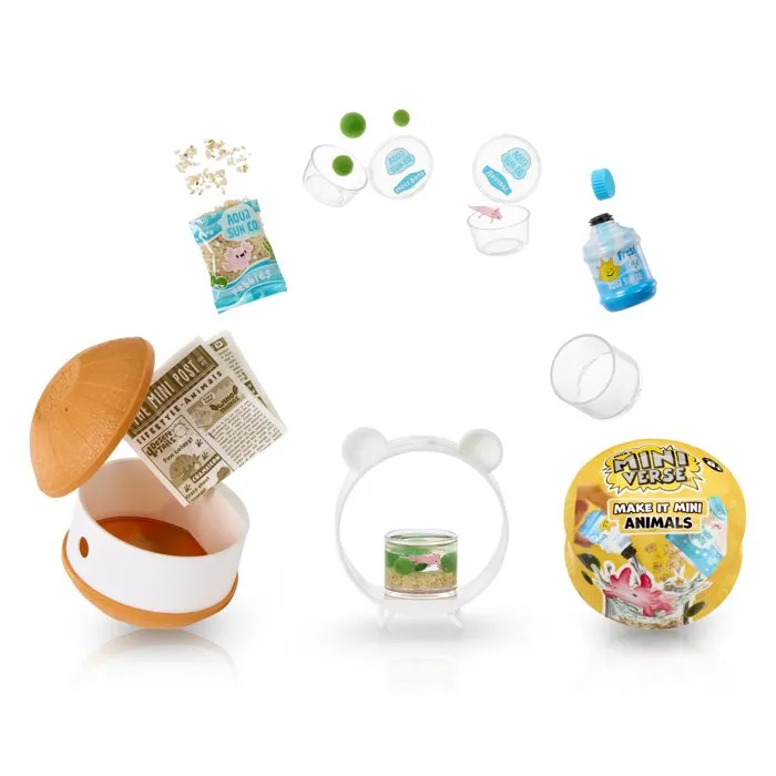 MGA's Miniverse Miniverso de MGA - Crea Minianimales Juego Creativo para Niños de 8 Años o Más