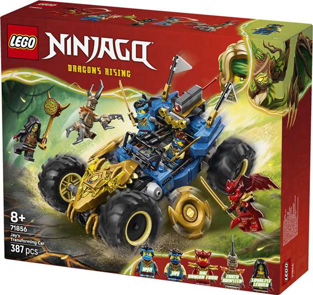 LEGO NINJAGO Coche Transformable de Jay 71856