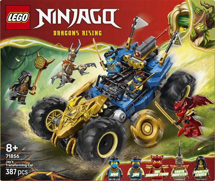 LEGO NINJAGO Coche Transformable de Jay 71856