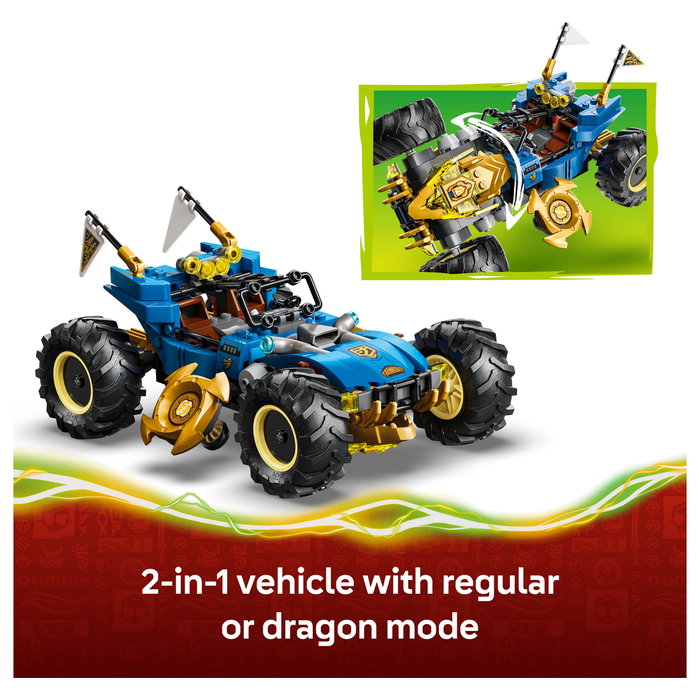 LEGO NINJAGO Coche Transformable de Jay 71856