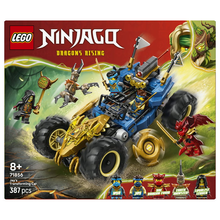 LEGO NINJAGO Coche Transformable de Jay 71856