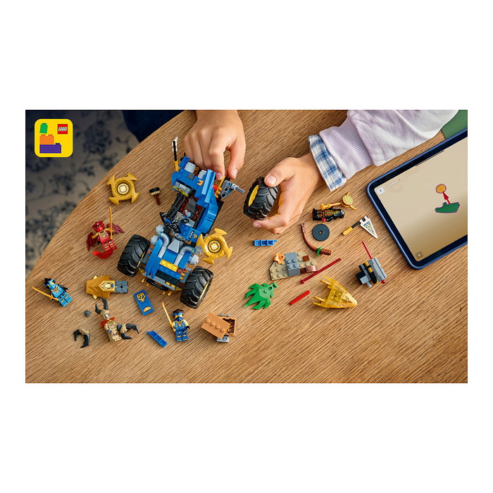 LEGO NINJAGO Coche Transformable de Jay 71856
