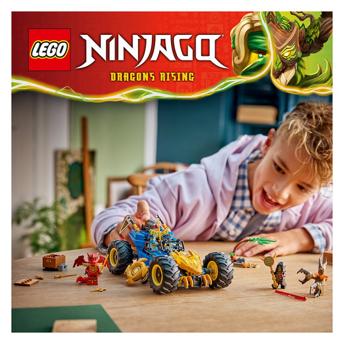 LEGO NINJAGO Coche Transformable de Jay 71856