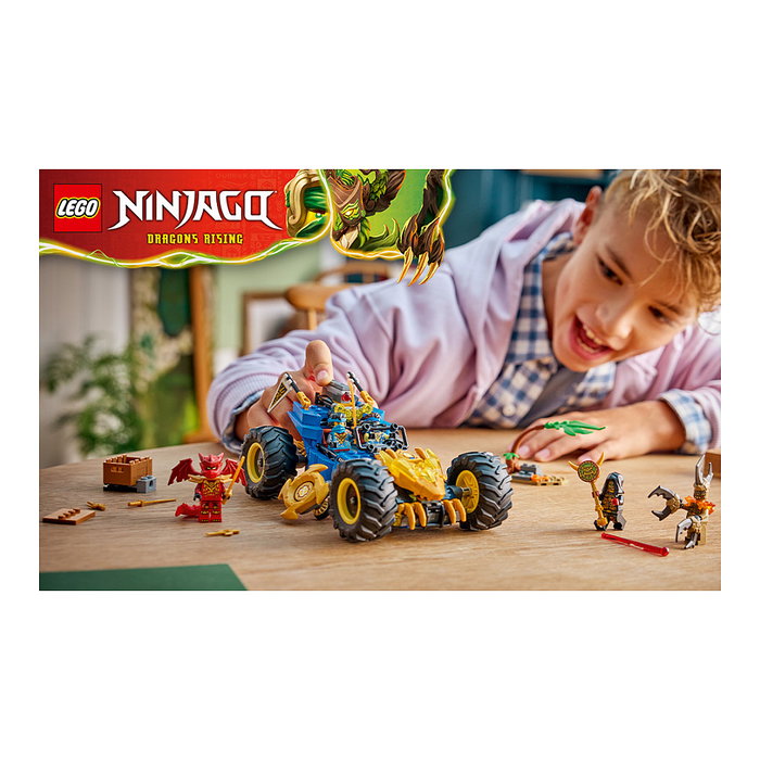 LEGO NINJAGO Coche Transformable de Jay 71856
