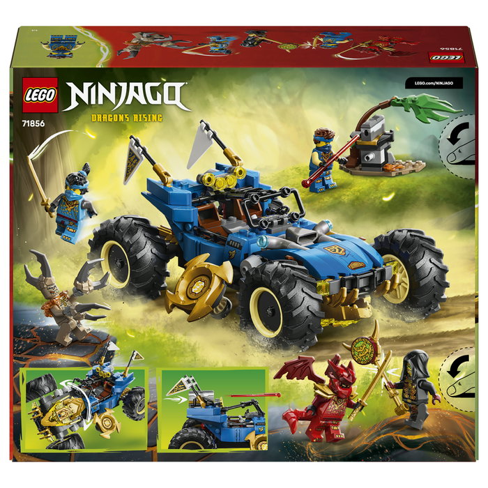 LEGO NINJAGO Coche Transformable de Jay 71856