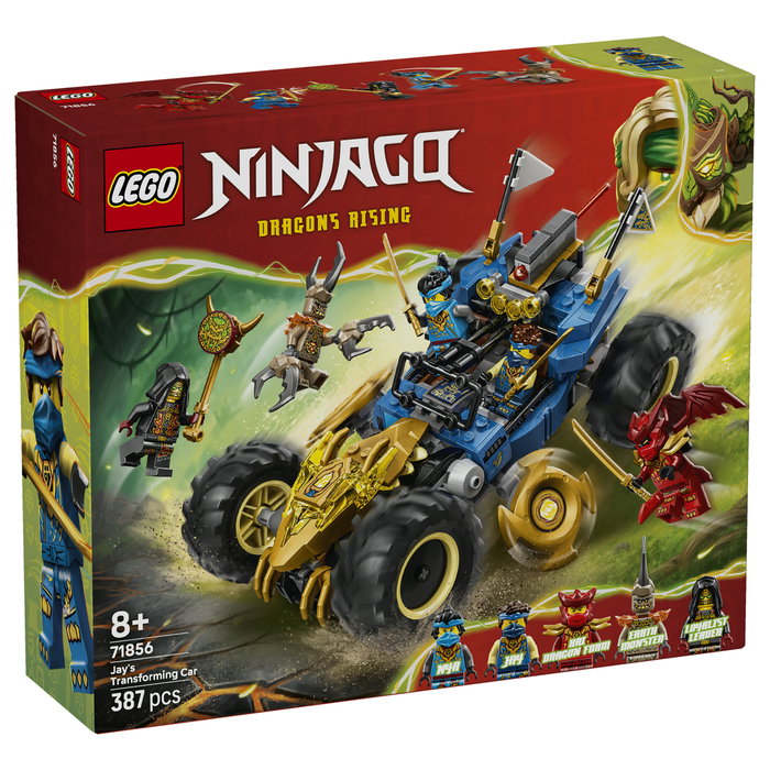 LEGO NINJAGO Coche Transformable de Jay 71856
