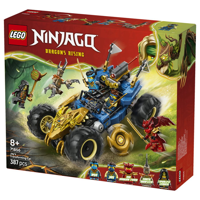 LEGO NINJAGO Coche Transformable de Jay 71856